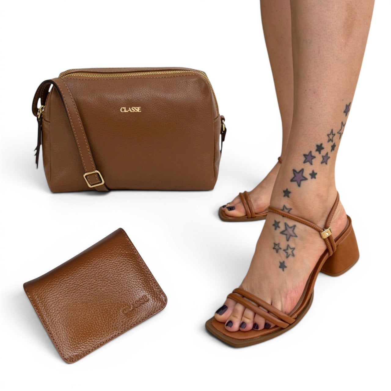 Kit dia dos namorados sandália