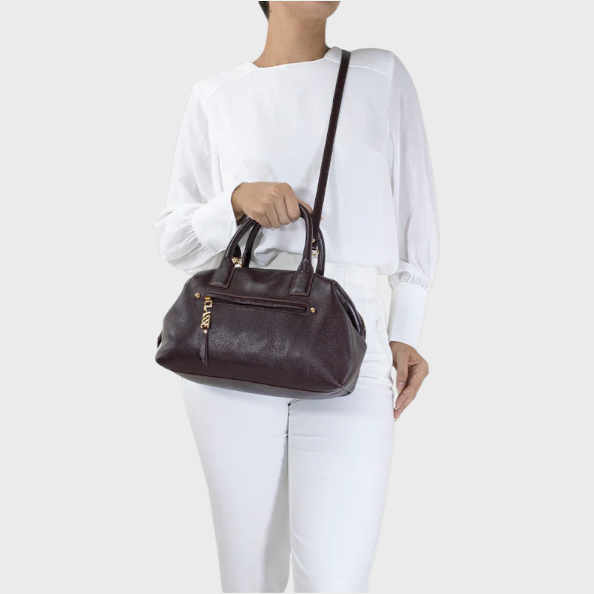 Bolsa Classe Couro 3372