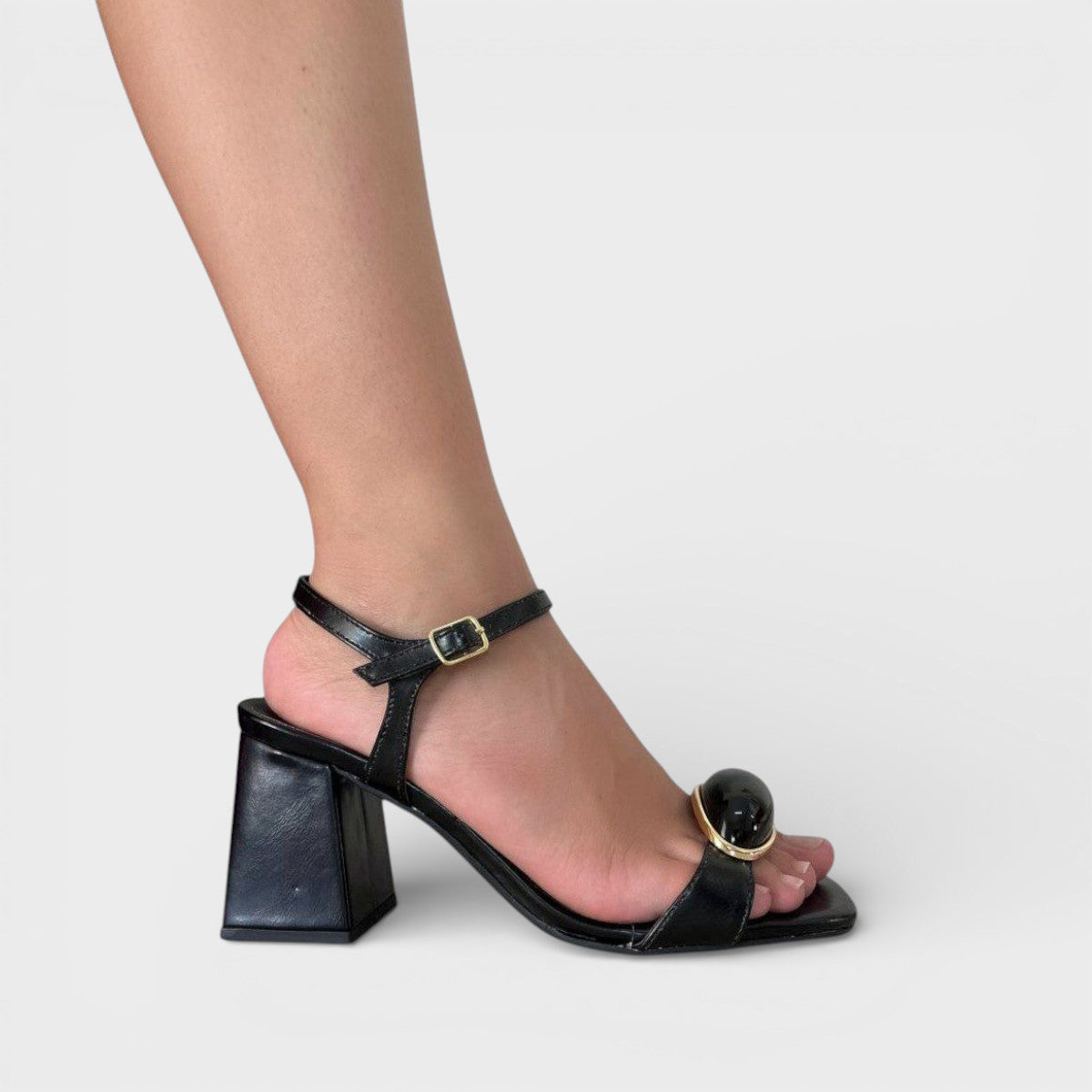 Sandália salto bloco Lima Shoes