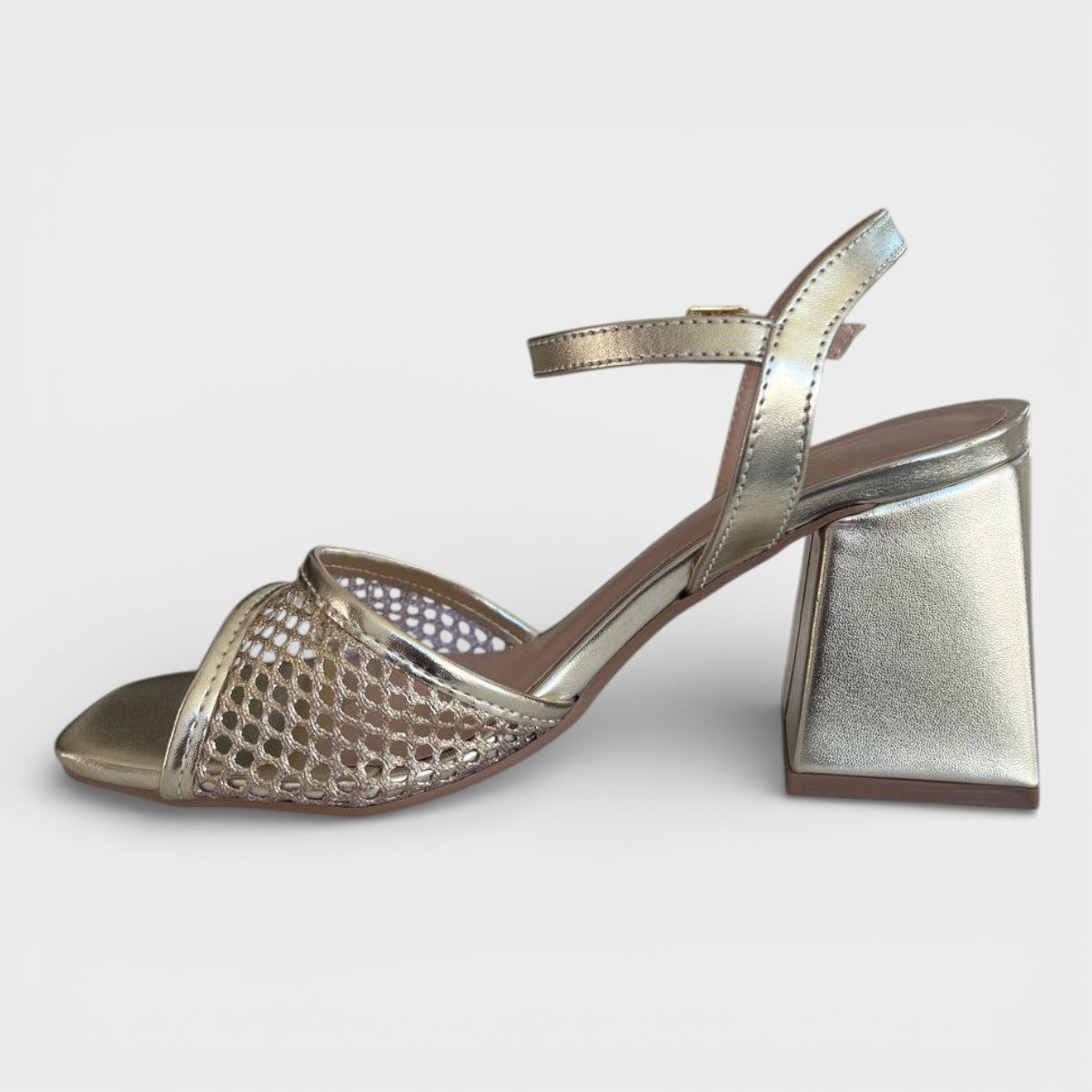Sandália salto bloco Lima Shoes