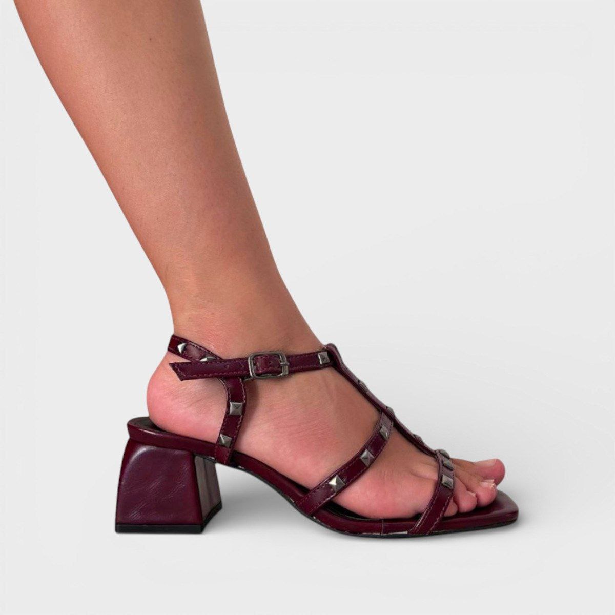 Sandália salto bloco baixo Lima Shoes