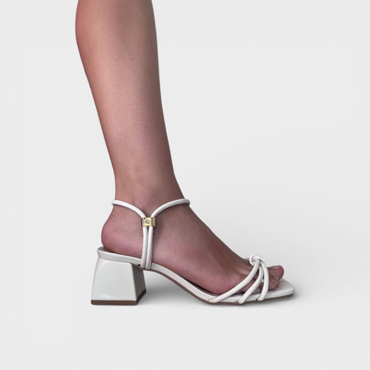 Sandália salto bloco baixo Lima Shoes