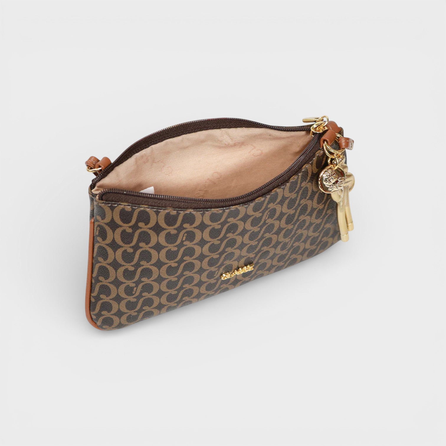 Bolsa Crossbody de Couro ref. 3262