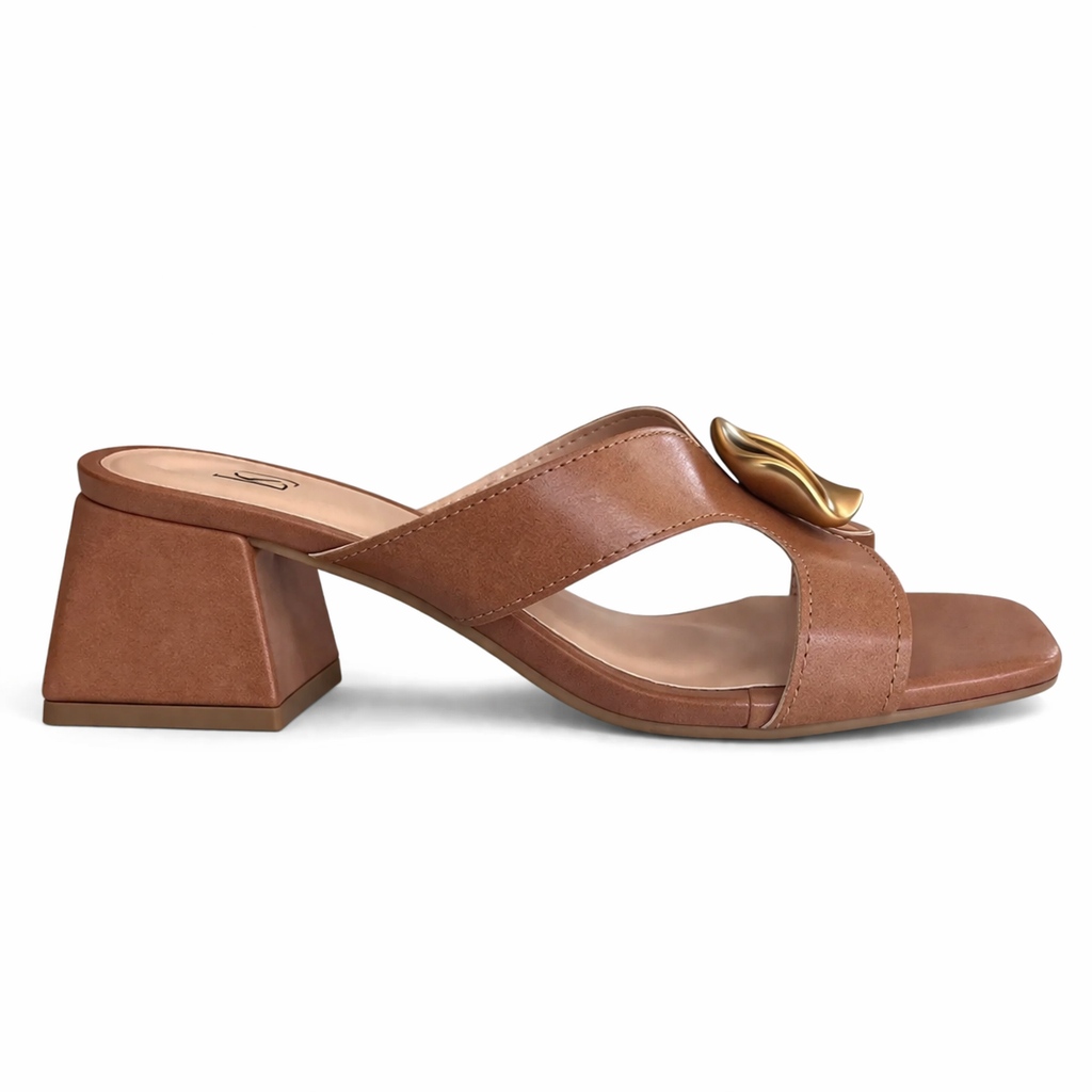 Tamanco salto bloco Lima Shoes