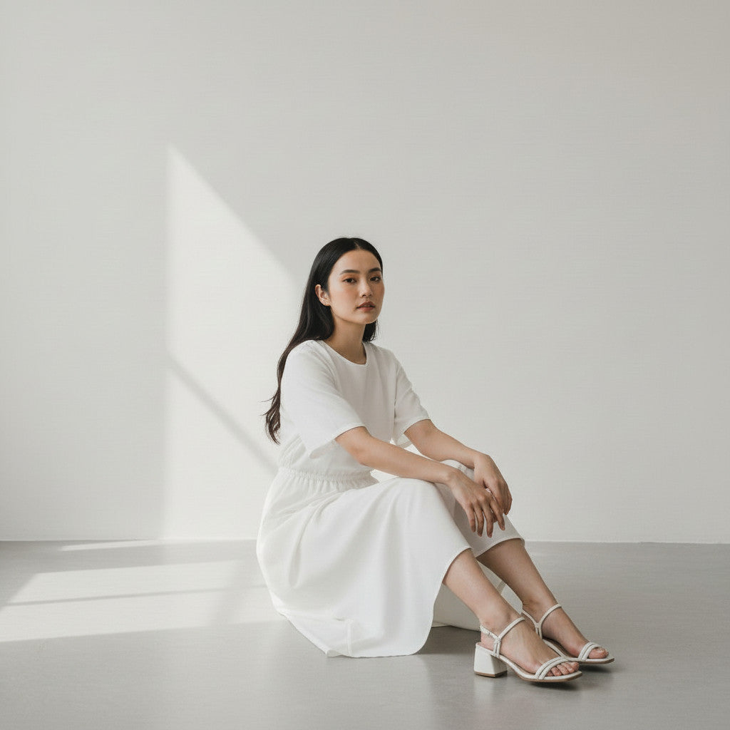 Sandália salto bloco Lima Shoes