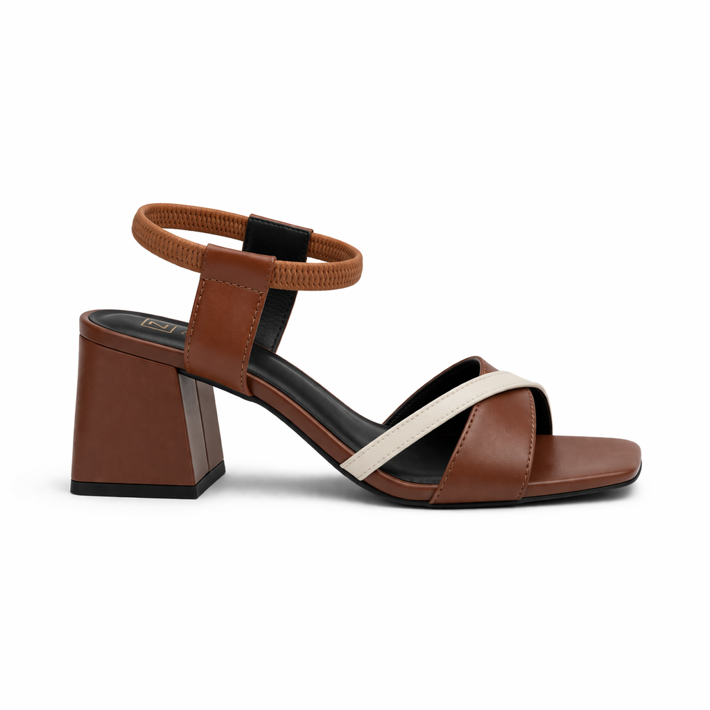 Sandália salto bloco Lima Shoes