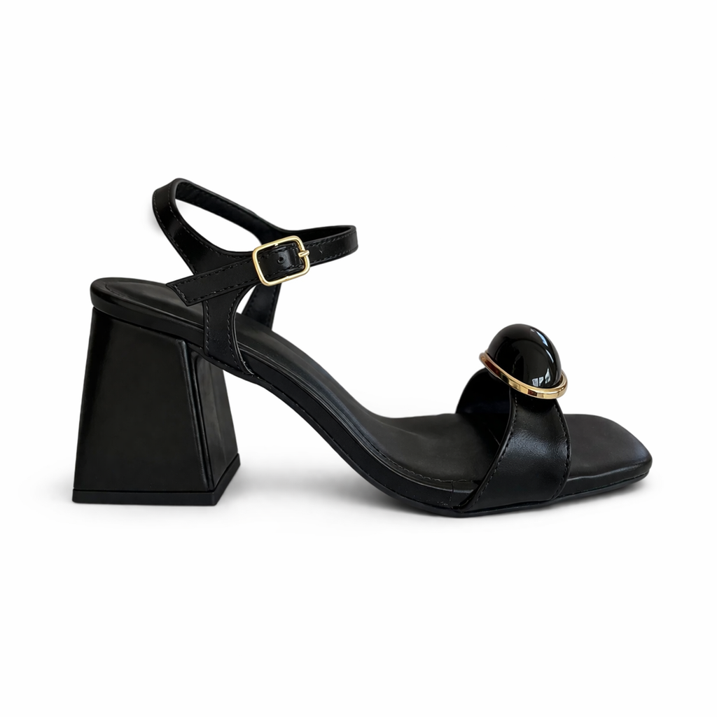 Sandália salto bloco Lima Shoes