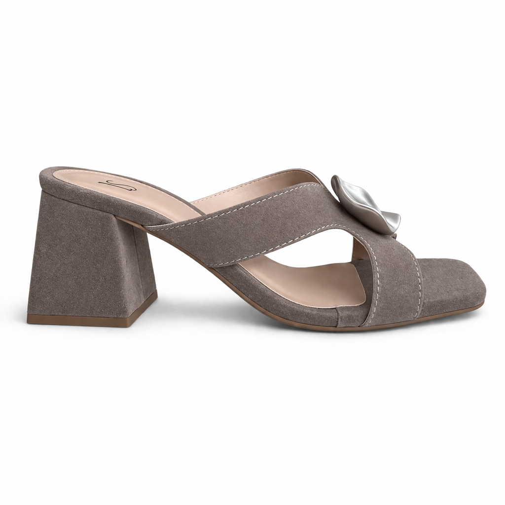 Tamanco salto bloco baixo Lima Shoes