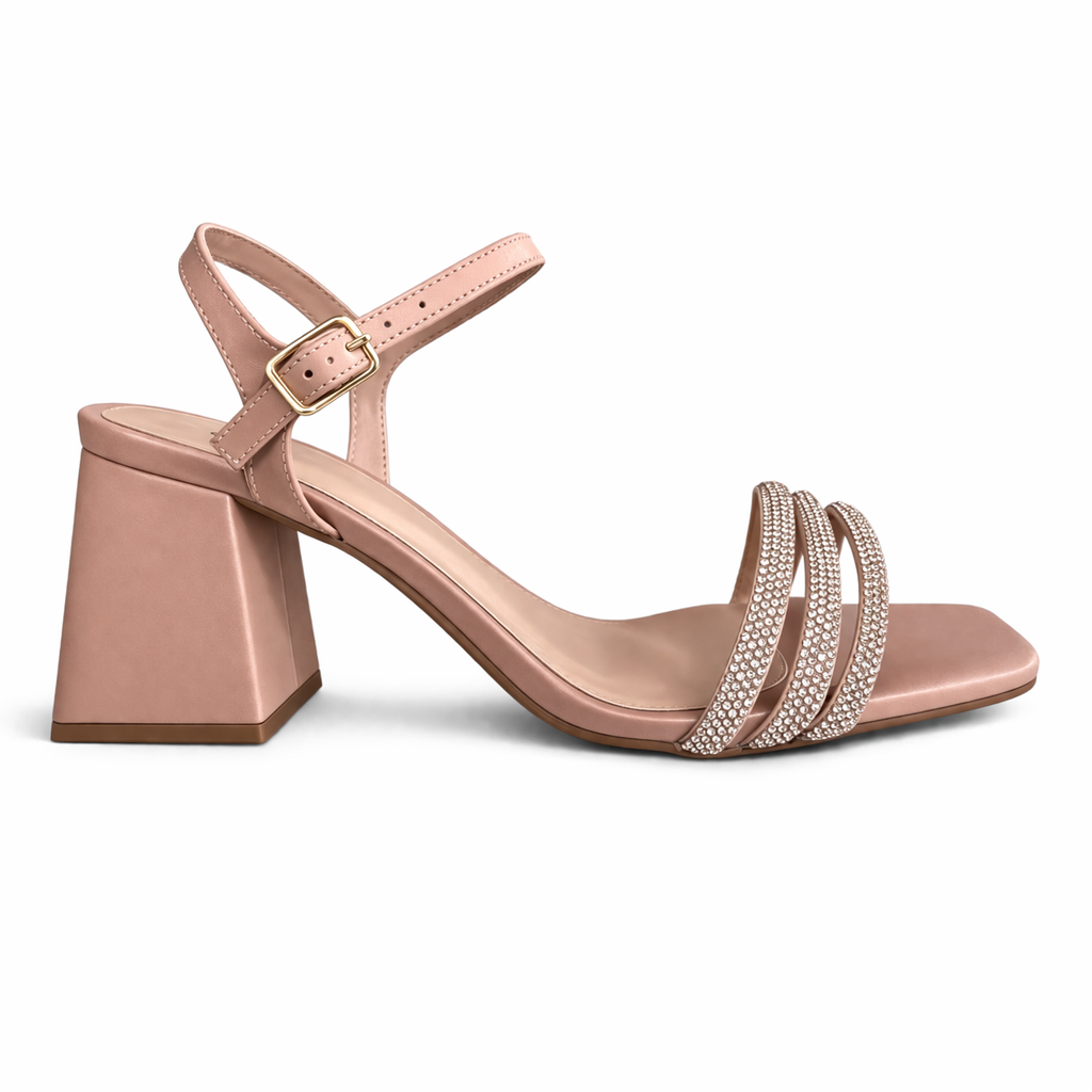 Sandália salto bloco Lima Shoes