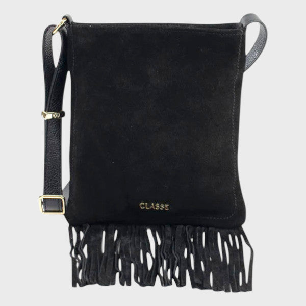 Camurça Bolsa de Couro Crossbody Lolla Ref.3446