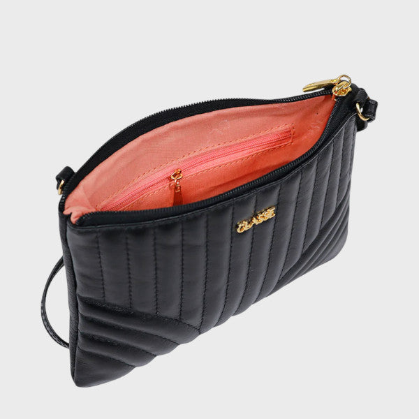 Bolsa Classe Couro Crossbody Eva