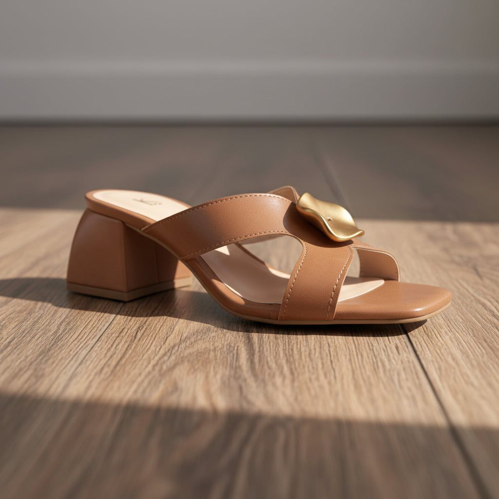 Tamanco salto bloco Lima Shoes