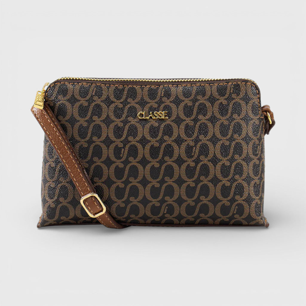 Bolsa Crossbody de Couro Bowling ref.2136-2