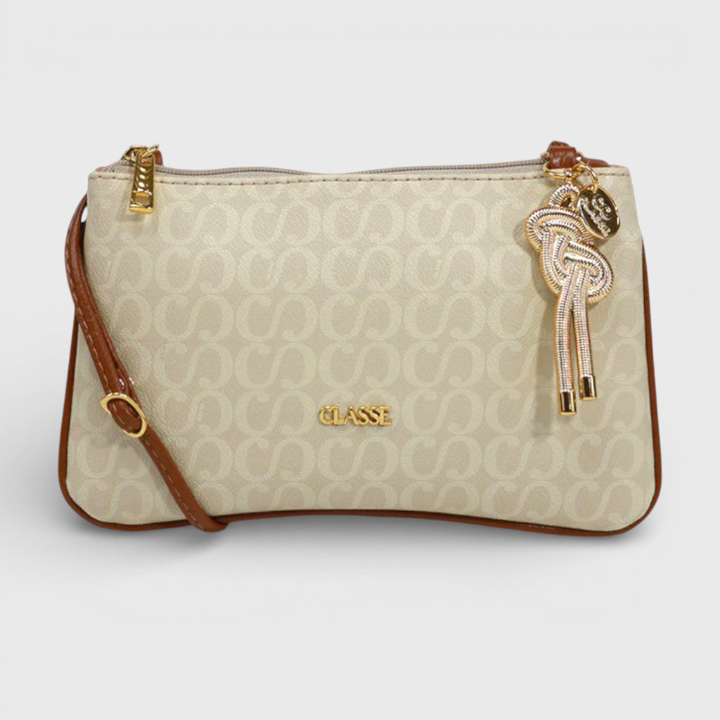 Bolsa Crossbody de Couro ref. 3262