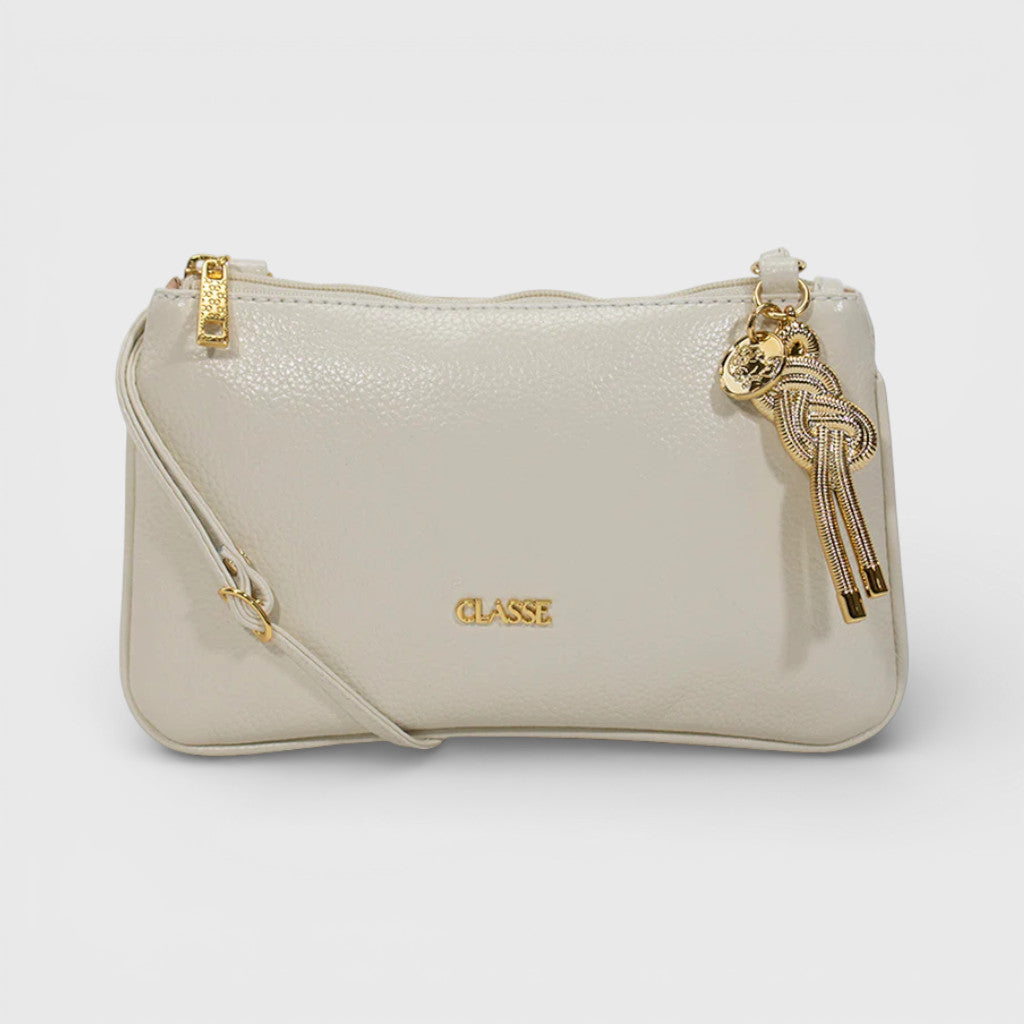 Bolsa Crossbody de Couro ref. 3262