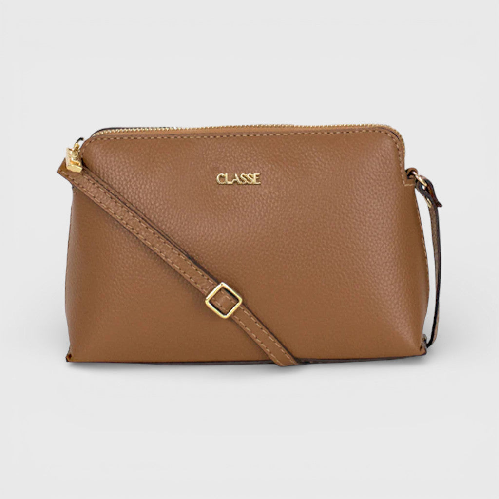 Bolsa Crossbody de Couro Bowling ref.2136-2