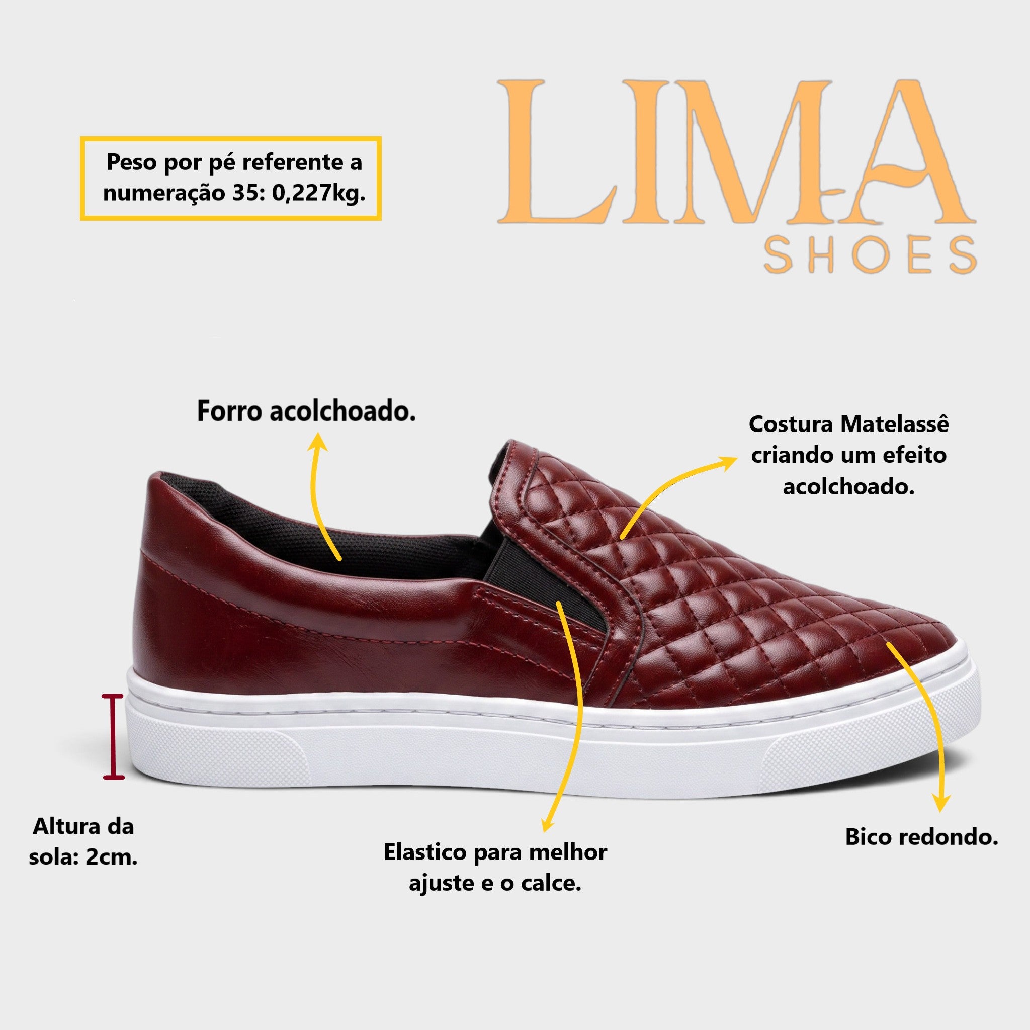 Slip On Lima Shoes