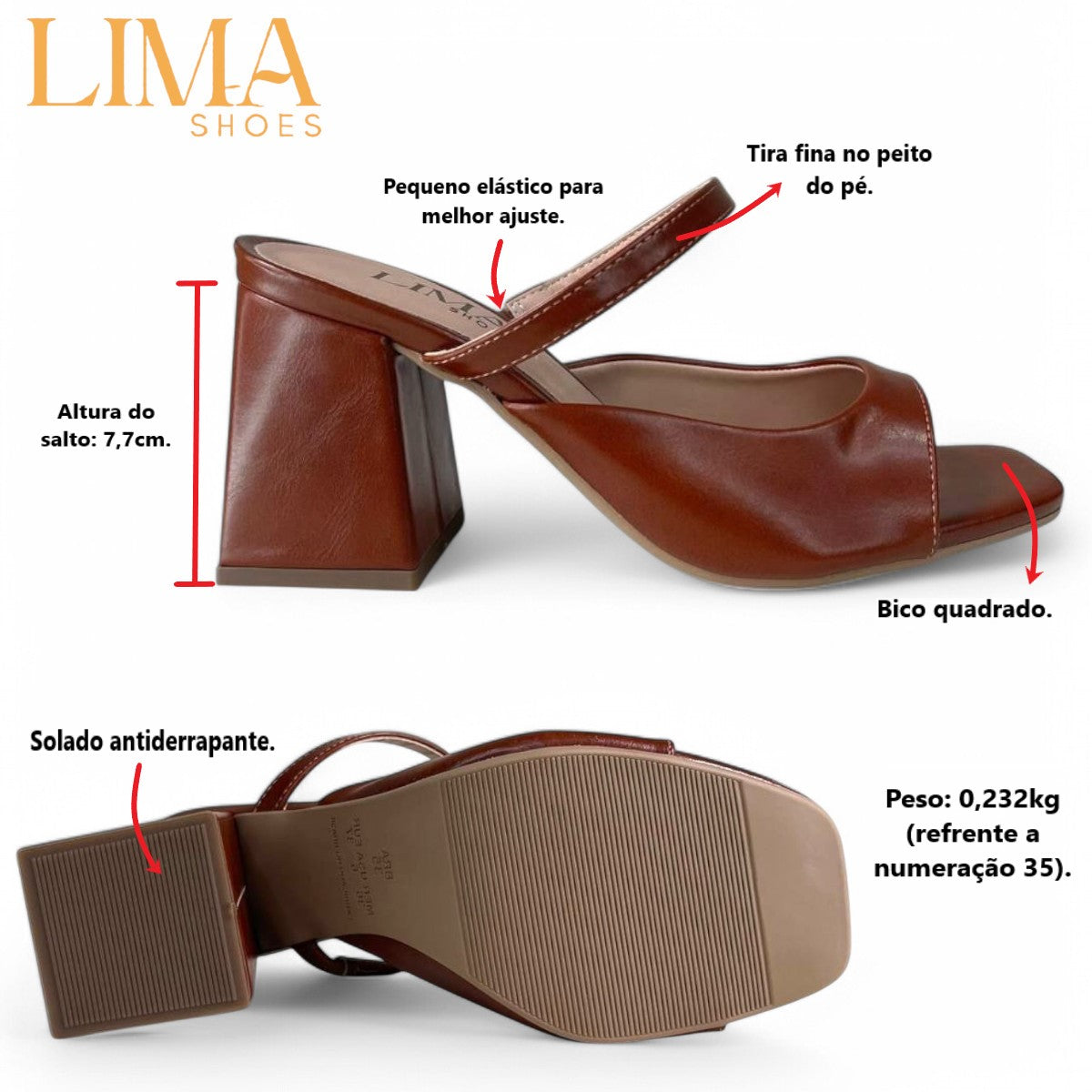 Tamanco Lima Shoes 3786