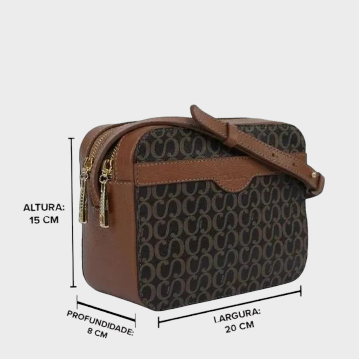 BOLSA CLASSE COURO 3196