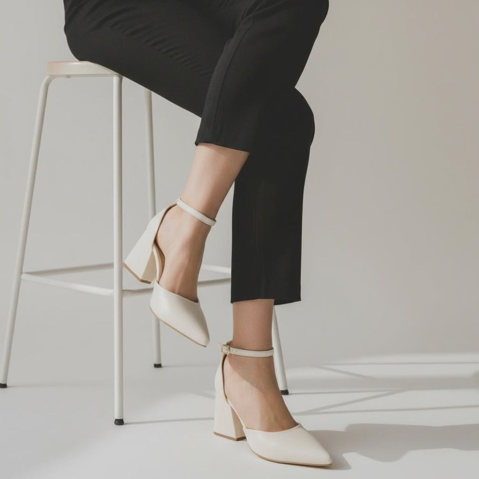 Scarpin Salto bloco Lima Shoes