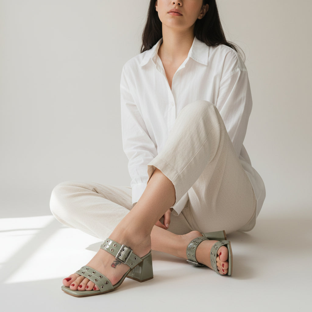 Tamanco verniz Lima Shoes