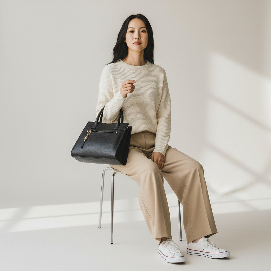 Bolsa de Couro Tote Bag San Ref. 3371